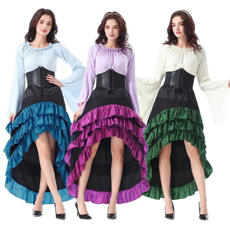 おしゃれなハロウィン風、前短め・後ろ長めのロマンティックなロ - Skirts のレビューと価格